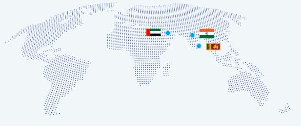 world map - mobile